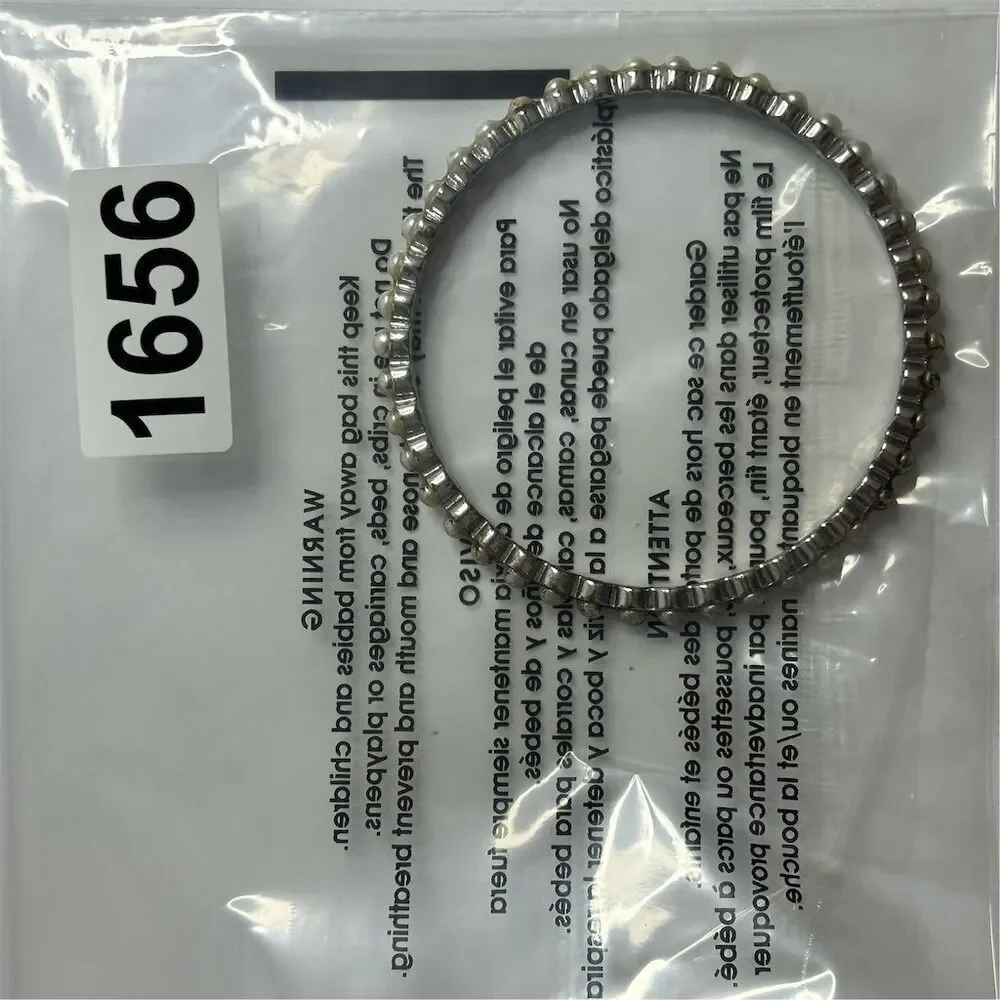 Silver Beaded‎ Stackable Bracelet Elegant Fashion Jewelry